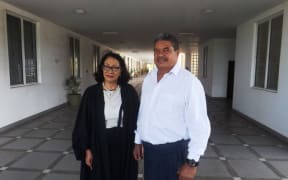 Associate Minister, Peseta Vaifou Tevaga, and lawyer Leulua'ialii Olinda Woodroffe