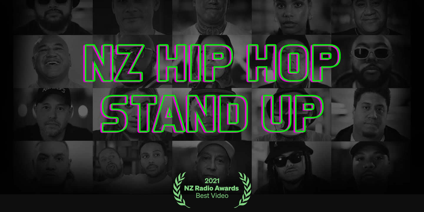 Graphic for NZ Hip Hop Stand Up
