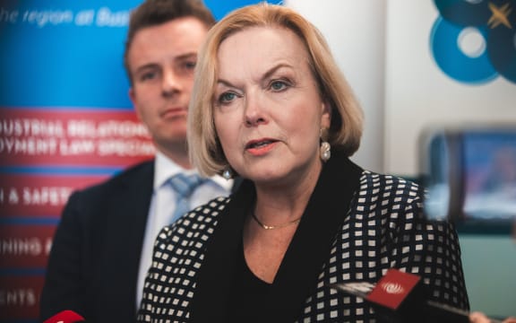 Judith Collins - National party Dunedin campaigning