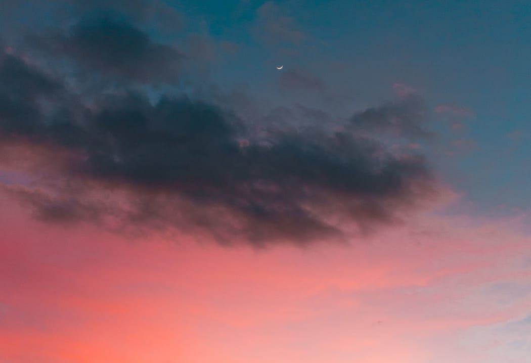 cloud and pink sky