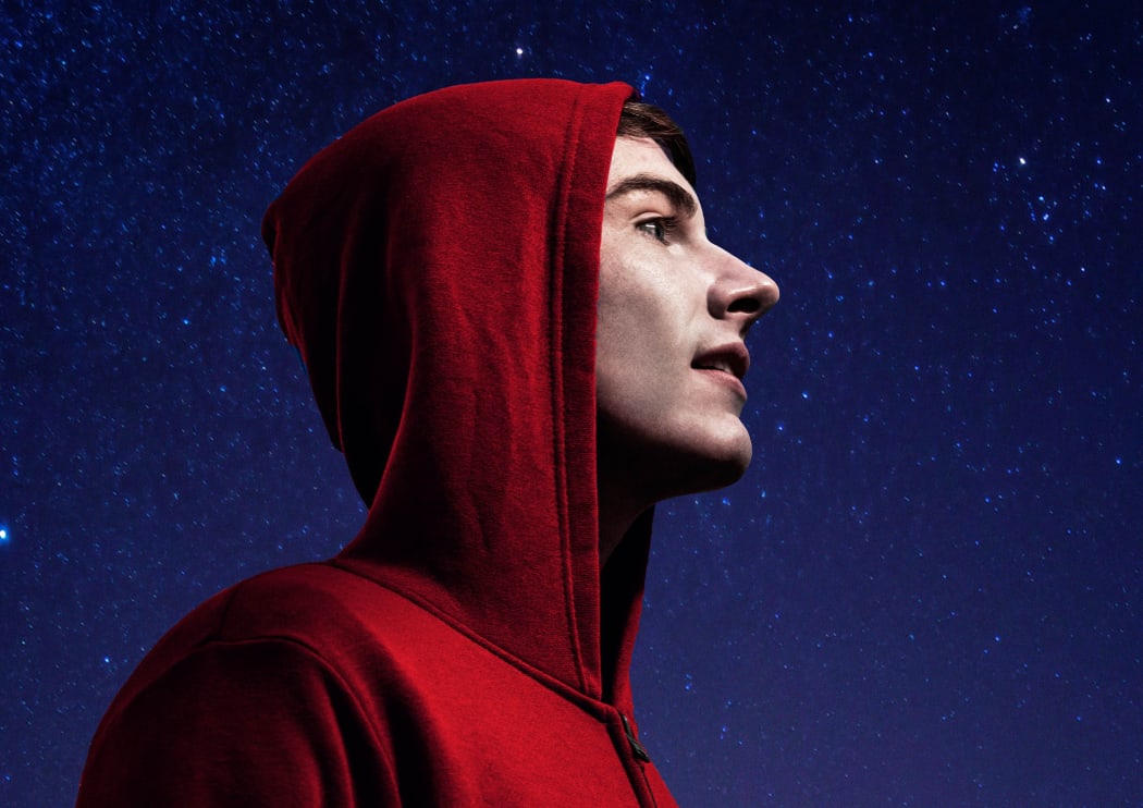 Tim Earl as Christopher in The Curious Incident of the Dog in the Night-Time