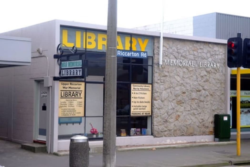 The Upper Riccarton memorial library back in 2010.