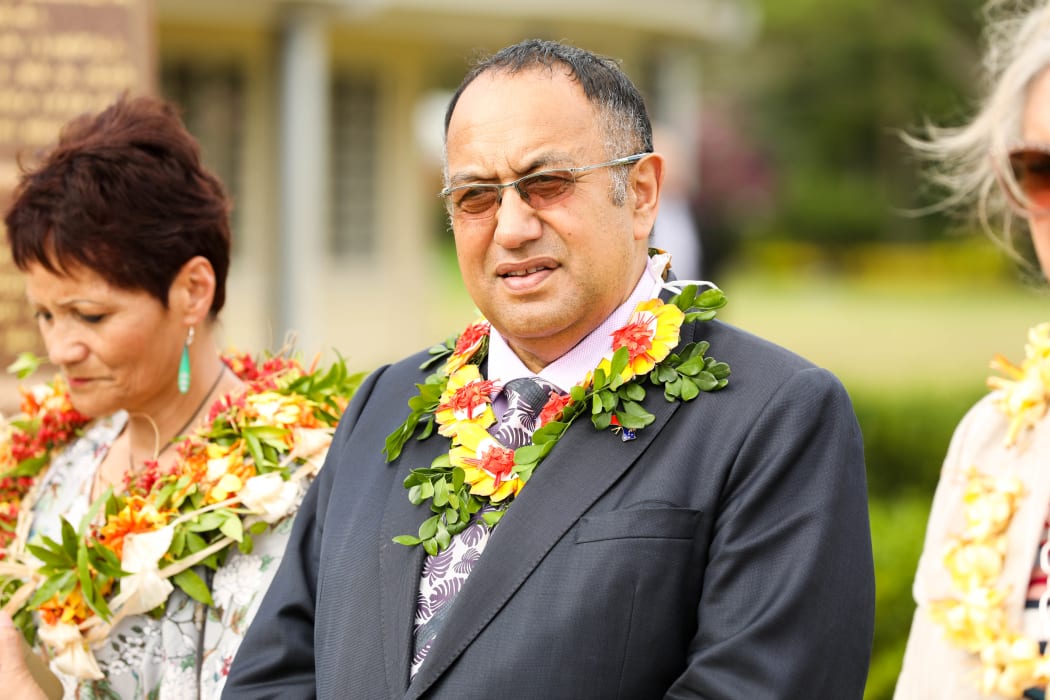 Labour MP Adrian Rurawhe visits Tupou College in Tonga as part of the Speaker-led delegation to the Pacific