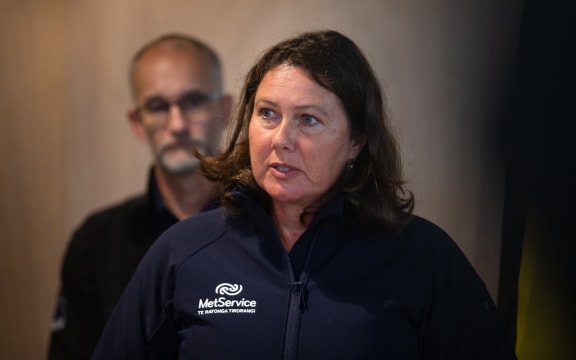 MetService meteorologist Georgina Griffiths