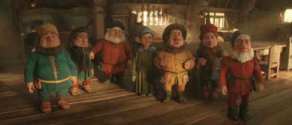 A scene from the new live action remake of Snow White.