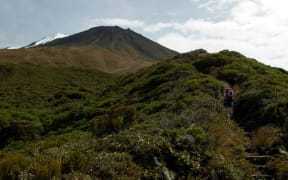 Climbing Mount Taranaki