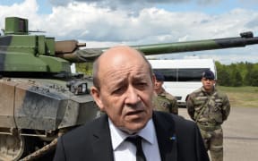 French defence minister, Jean-Yves Le Drian