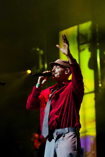 Tom Scott performs at The Civic in Auckland on 1 November, 2025.