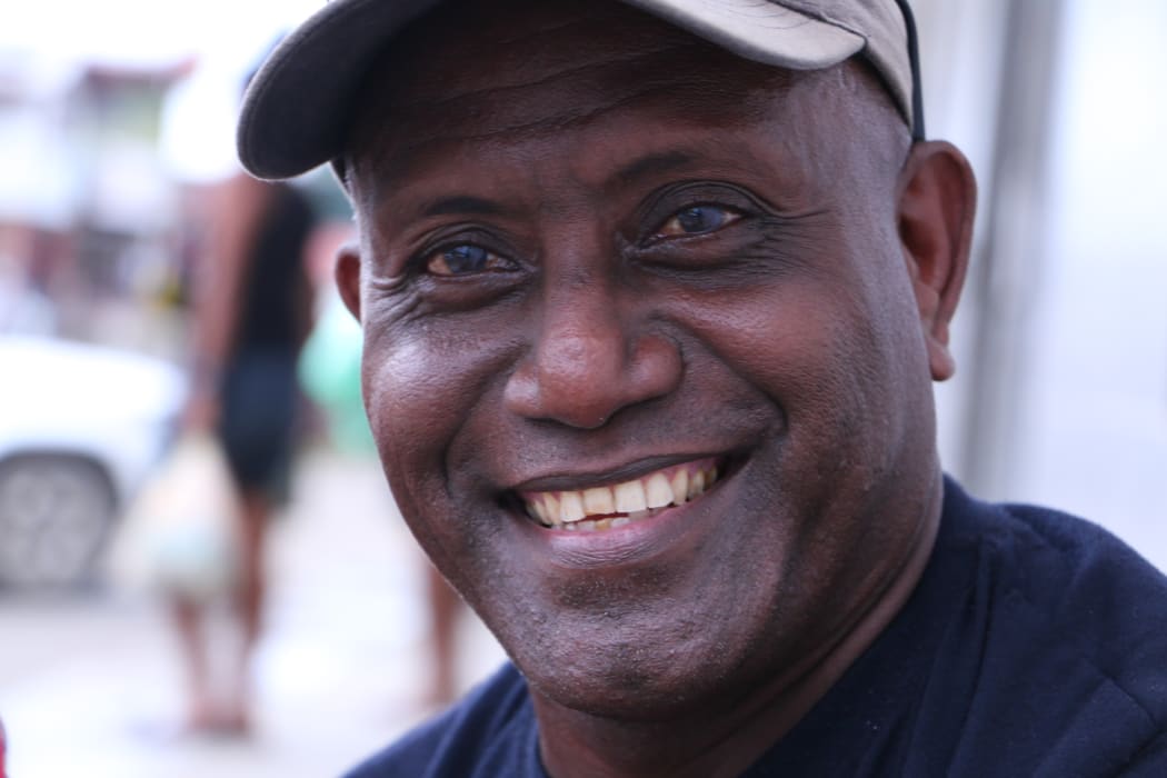 John Bishop hails from the Western Solomons. He said he was sad to see RAMSI leave.