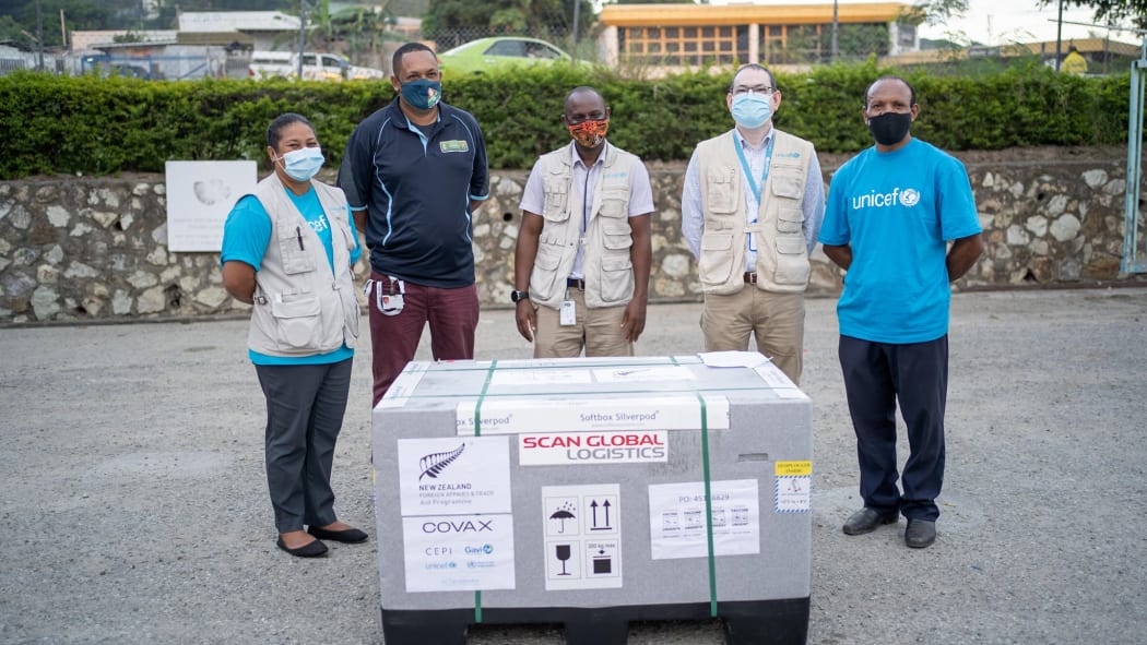 146, 000 doses of the AstraZeneca vaccine, bought by the NZ Government were delivered to PNG