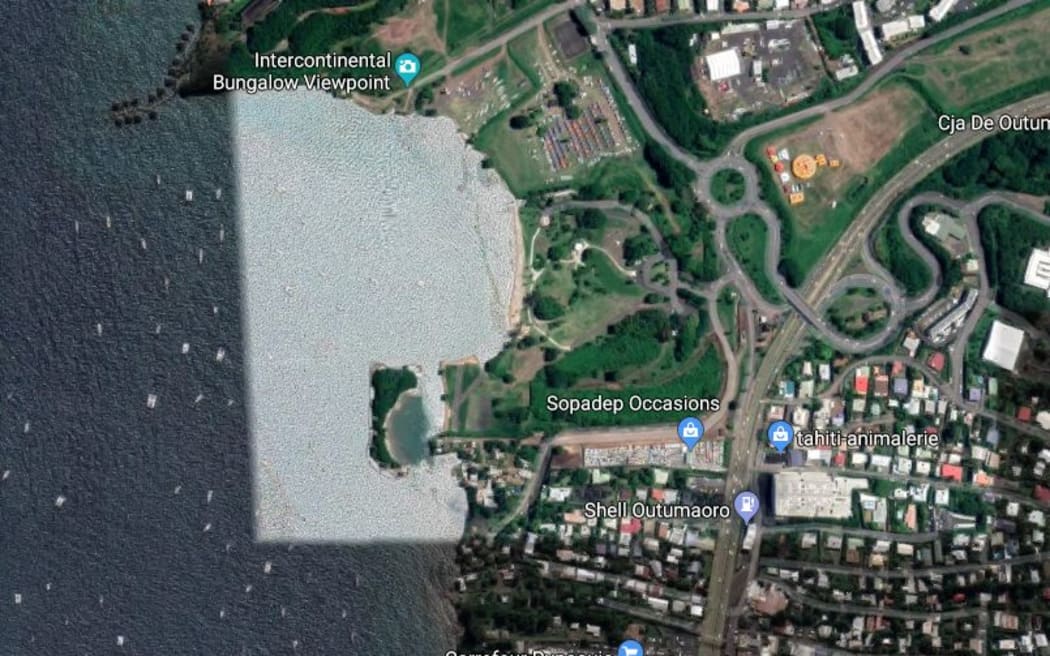 Proposed site for Tahitian Village resort complex