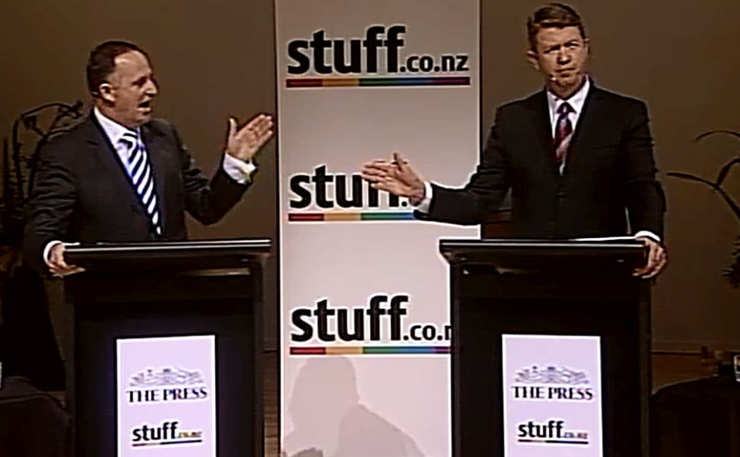 John Key and David Cunliffe