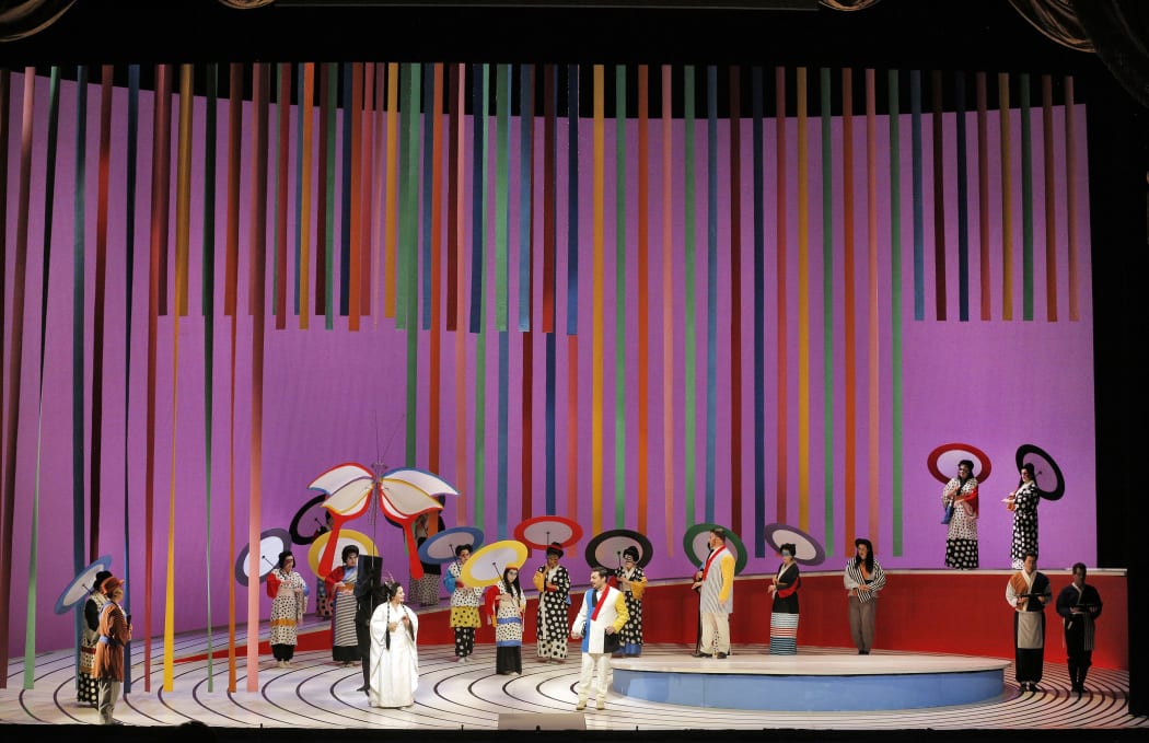 A scene from Madama Butterfly at San Francisco Opera