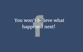 Facebook and Clickbait