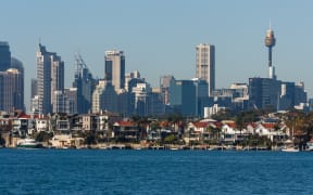 houses and skyline - Sydney, Australia (undated)