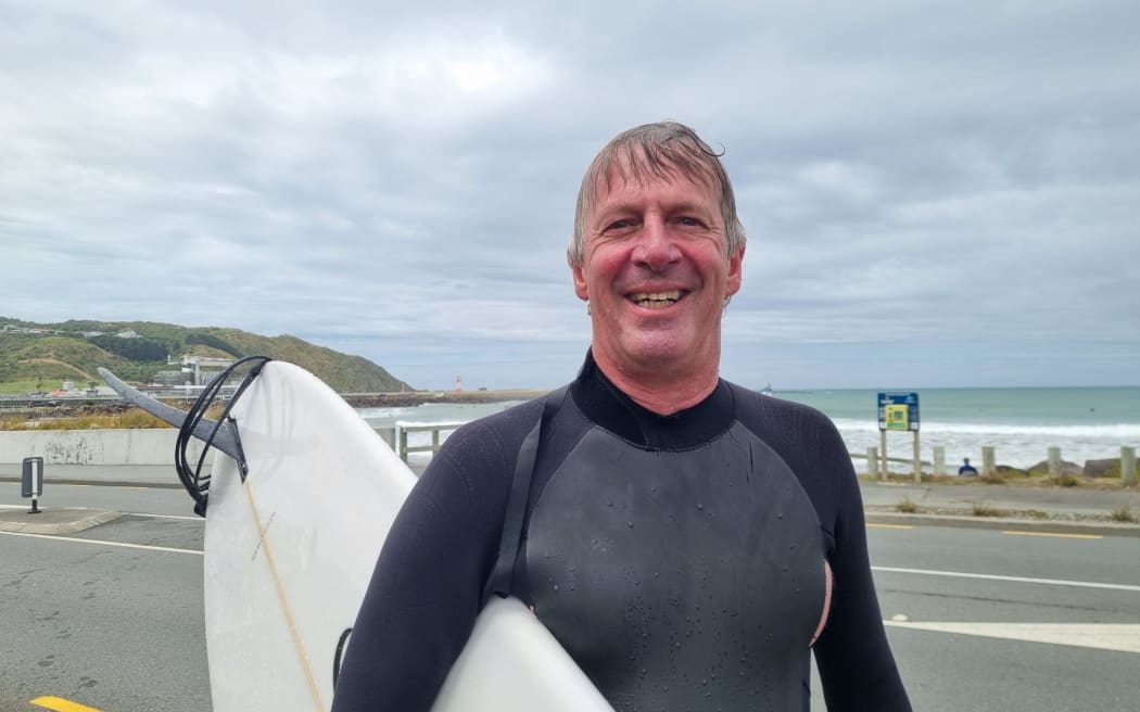 Wellington surfer Alan, said the cafe was popular with the surfers.