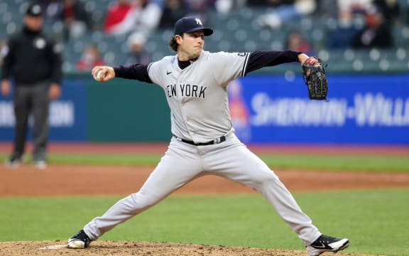 New York Yankees starting pitcher Gerrit Cole.