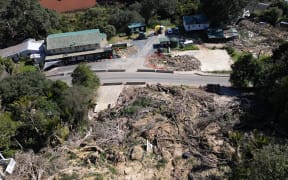 Muriwai flood damage