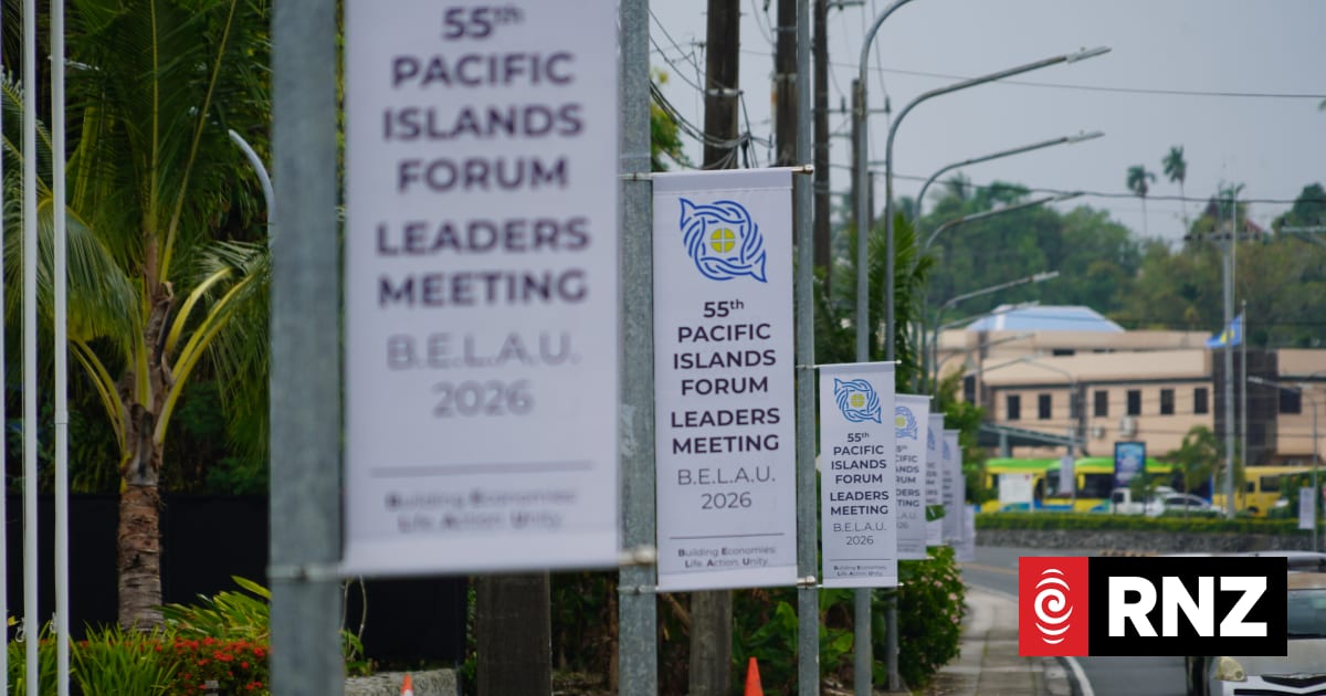 Pacific leaders gather in Palau ahead of key PIF meeting