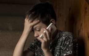 sad kid
