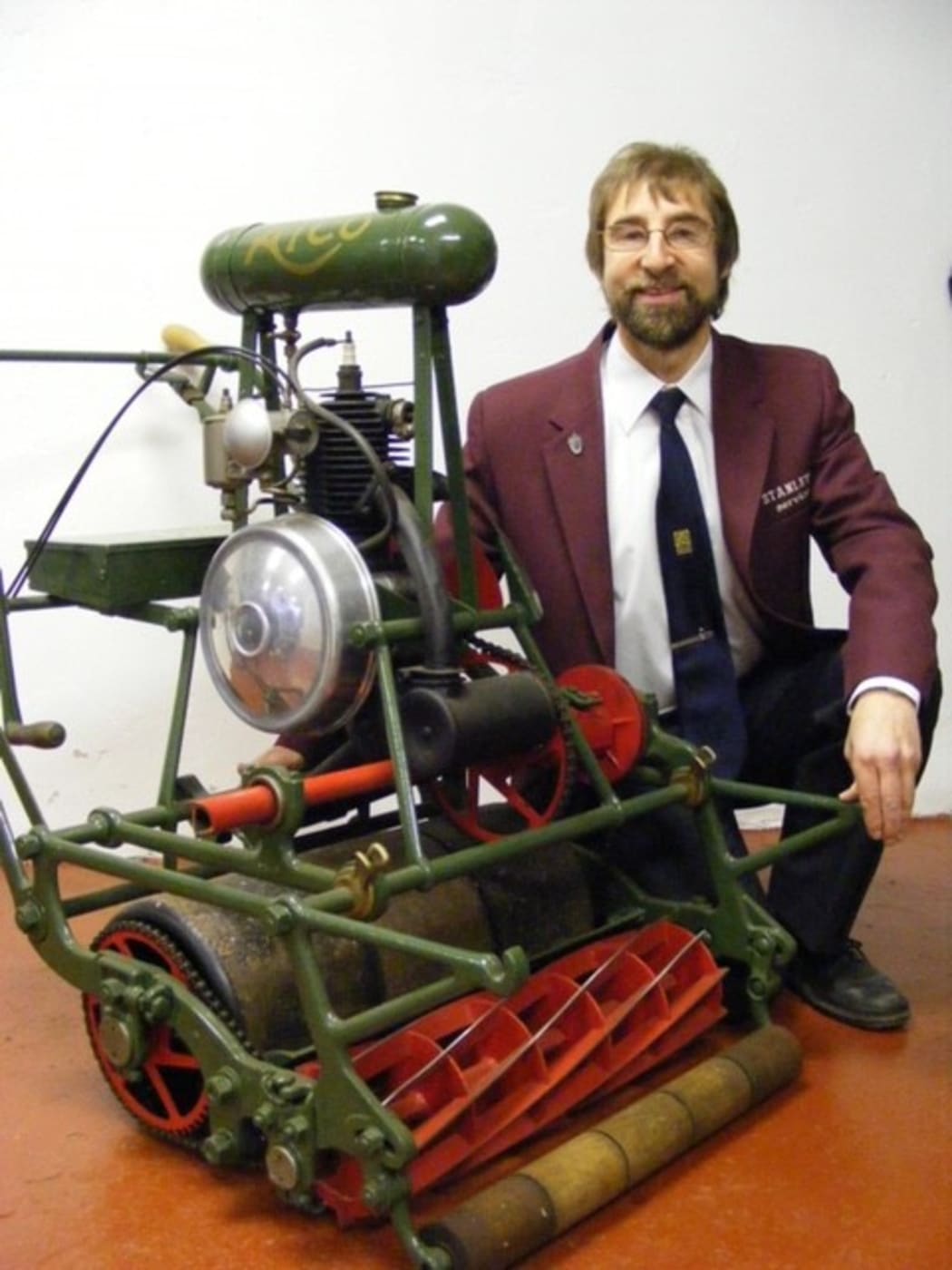 Brian Radam, Curator, British Lawnmower Museum