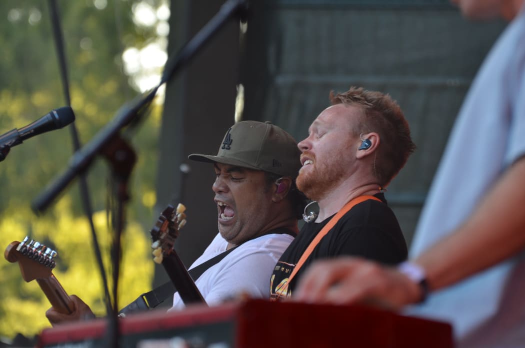 L.A.B. performing at WOMAD 2020