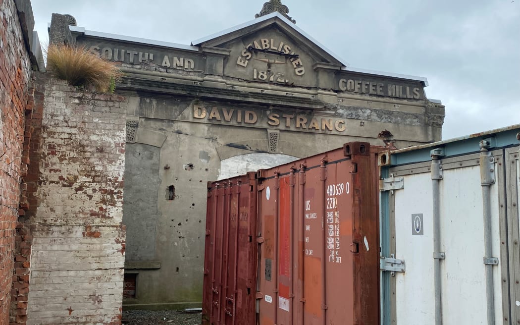 David Strang coffee mill, Invercargill