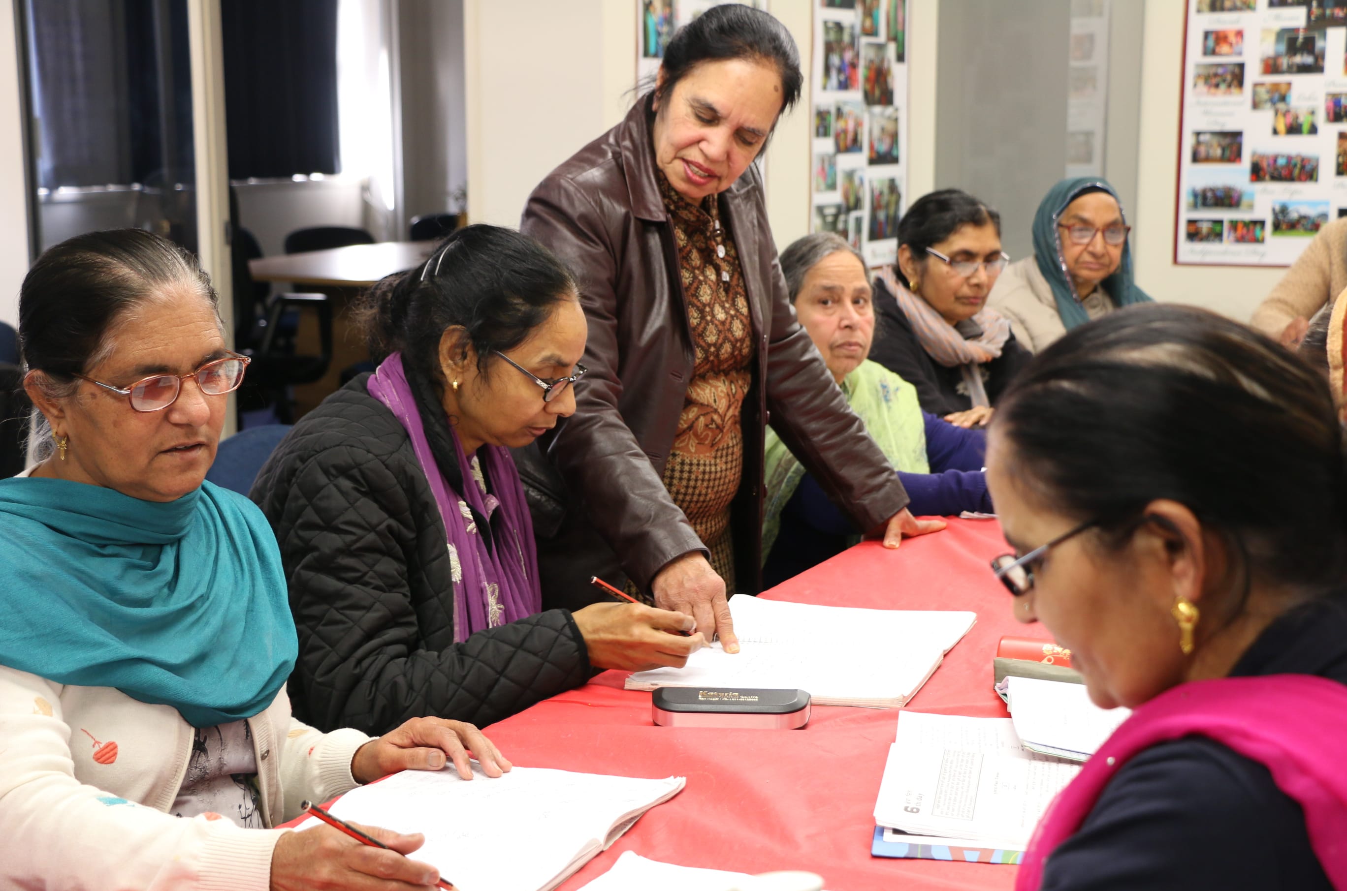 The English classes have grown with popularity in the community.