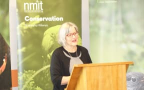 Eugenie Sage at the launch of the programme.