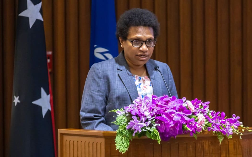 Papua New Guinea Minister of Labour, Kessy Sawang.