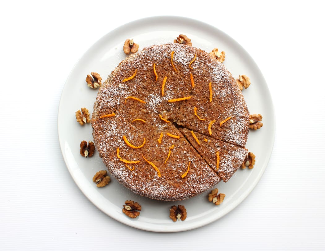 Walnut & Orange Cake