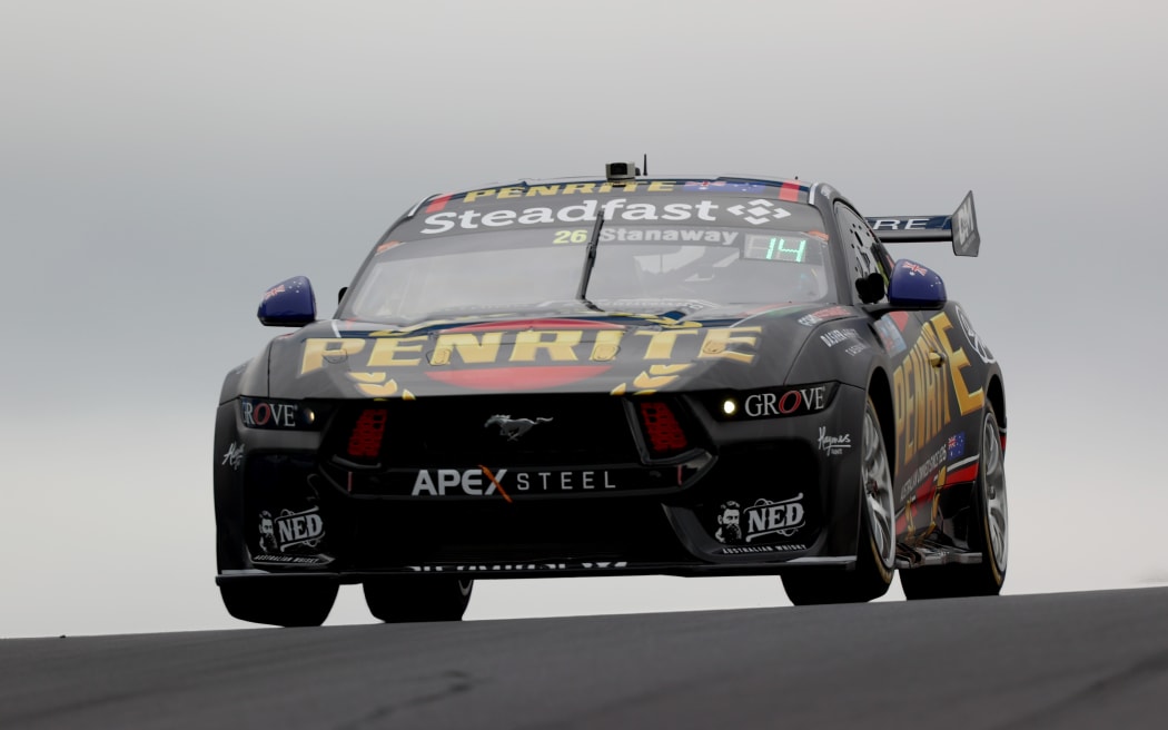 New Zealand driver Richie Stanaway (Penrite Racing Mustang) at Bathurst 2024.
