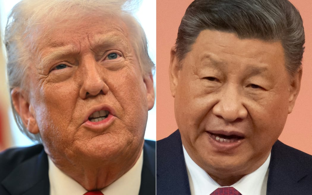 US President Donald Trump and Chinese President Xi Jinping.