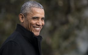 obama smiling