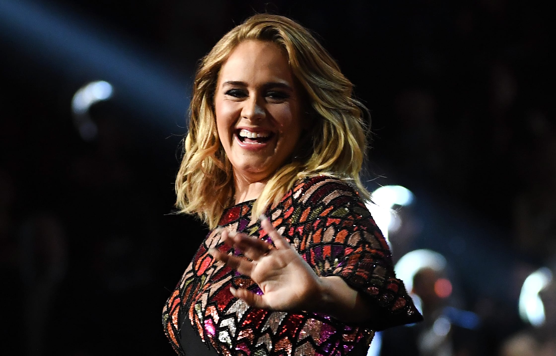 Adele performs at the Grammy Awards in Los Angeles 12 February, 2017.