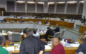 The Marshall Islands Nitijela or parliament