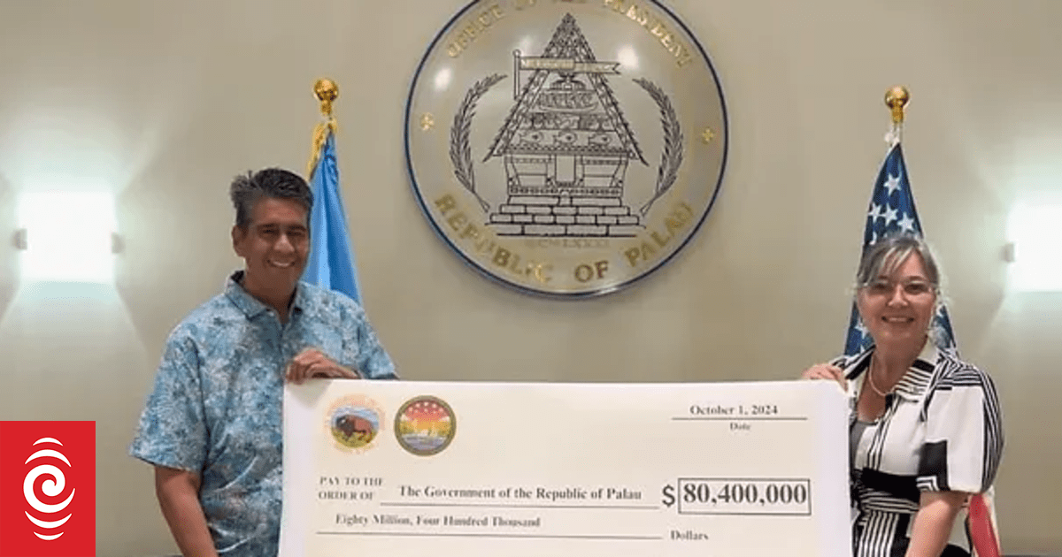 Palau receives $80m in COFA grants from the US