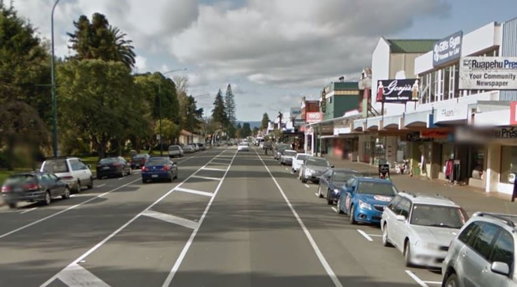 Taumarunui town.