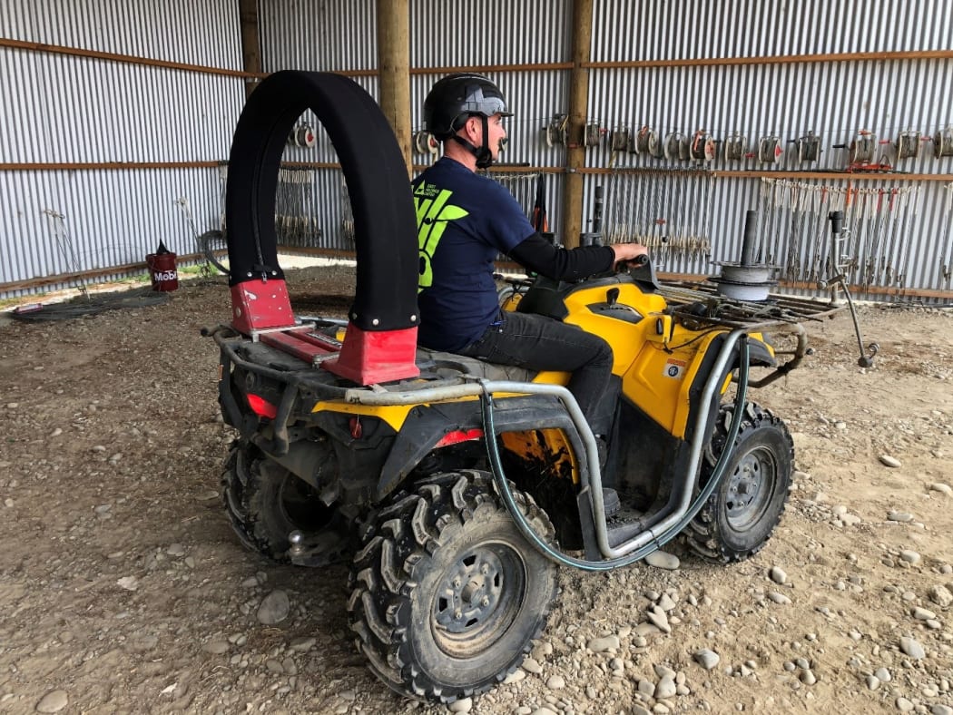 Quad bike with crush protection