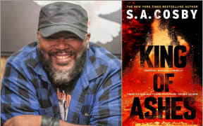 Image of S.A. Cosby and his book cover