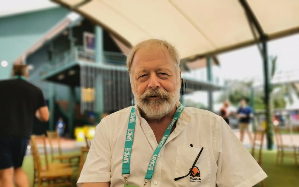 John McIntyre, geology manager at Moana Minerals