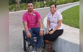 Vern Luciano, (left)