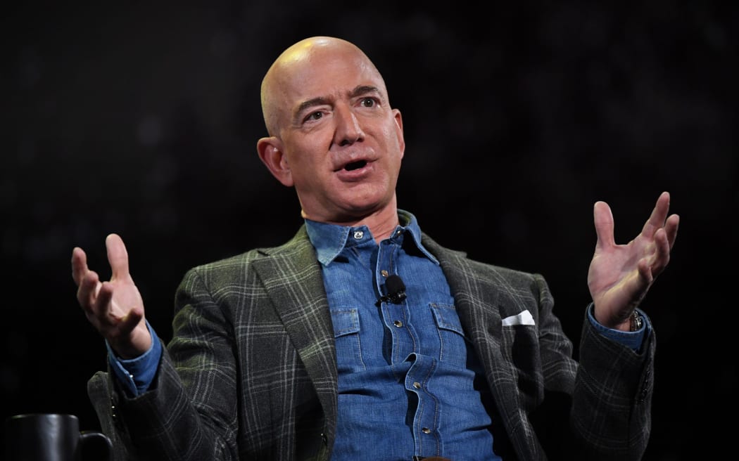 Amazon Founder and CEO Jeff Bezos in Las Vegas, Nevada on June 6, 2019.