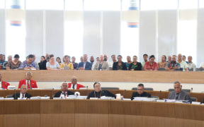 The first day of the first sitting of Samoa's parliament for 2025