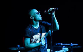 Anderson .Paak performs in Brooklyn in August 2017.