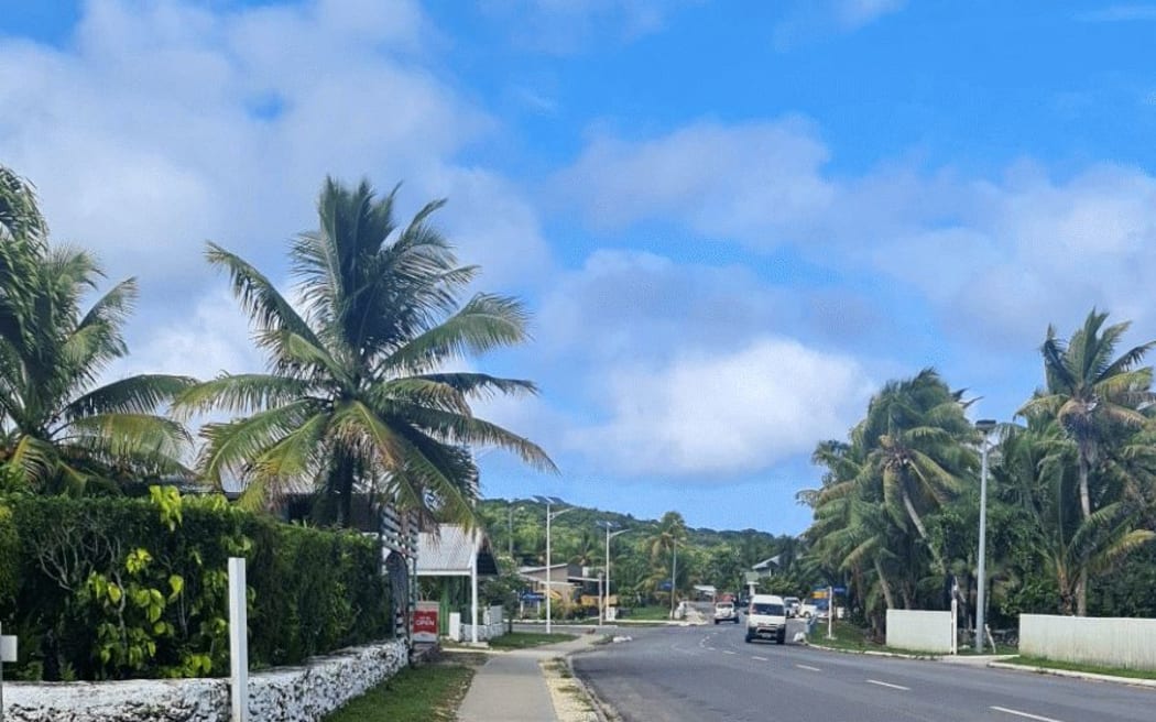 Downtown Alofi, Niue's capital