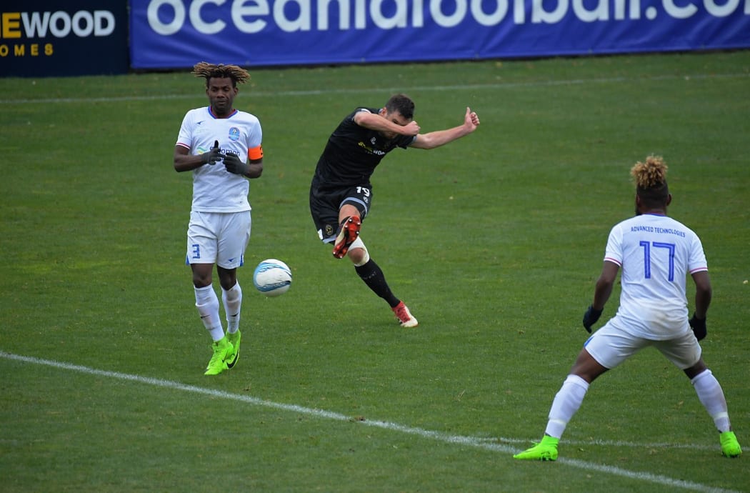 Ross Allen bagged a hat-trick for Team Wellington.