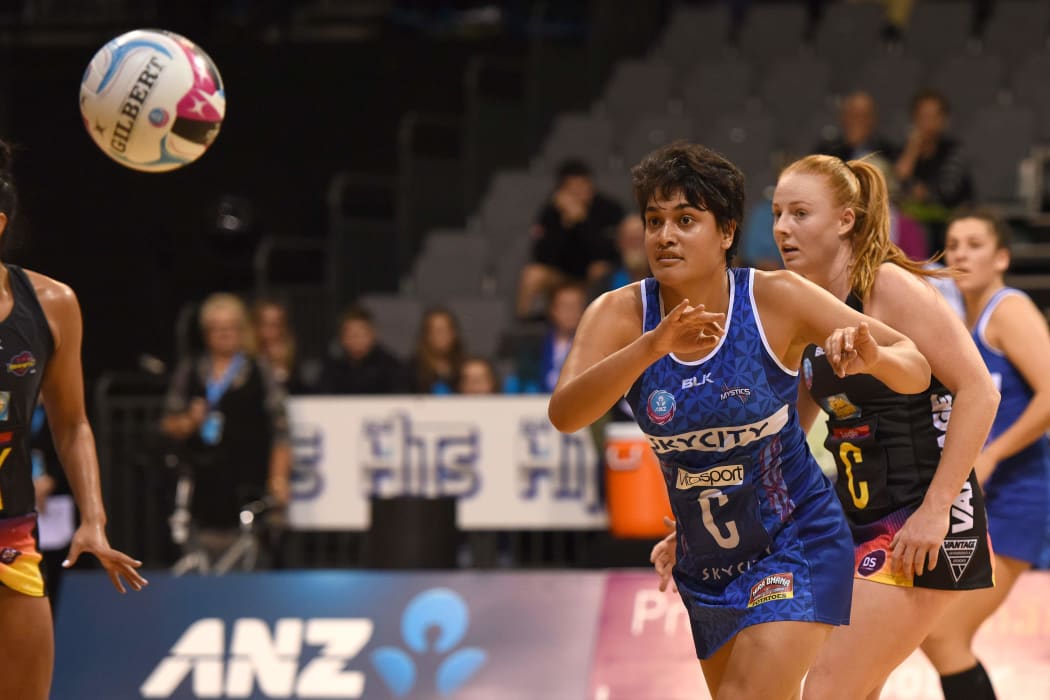 Fa'amu Ioane during her debut season with the Northern Mystics in 2016.