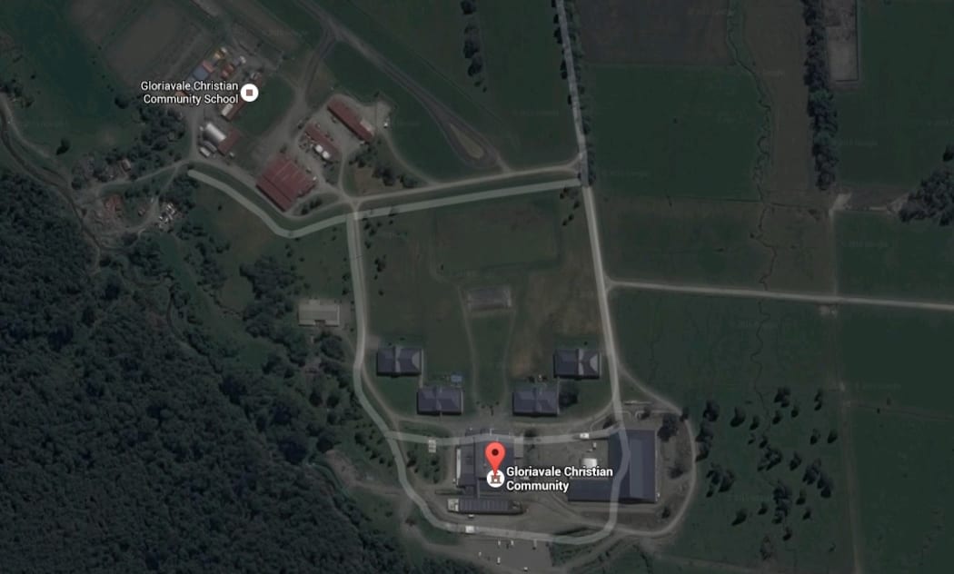 Gloriavale, as seen from Google Earth.