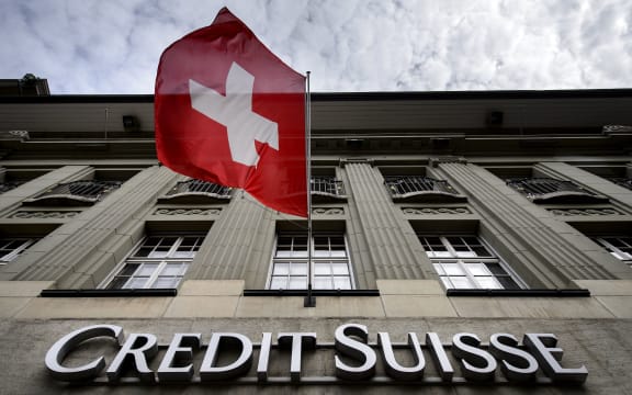 The Credit Suisse building in Bern, Switzerland.